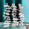Suporte de Exibição para Prendedores de Cabelo Barraca Adereços Armazenamento Criativo Popular Joias Exibição de Cabelo Expositores de Loja Brincos Pendurados