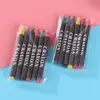 Crayones de pintura para niños opp personalizados 4/6/8 colores pincel de graffiti bastón de pintura al óleo crayón monocolor hexagonal pintura