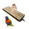 Amazon popular plataforma hámster plataforma de salto soporte loro juguete loro de madera columpio loro 58g