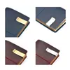 Accesorios para Traveler's Notebook Clip para Bolígrafo Hecho a Medida Clip para Bolígrafo de Acero Inoxidable Clip para Bolígrafo de Metal Clip para Bolígrafo de Metal y Cuero Retro
