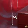 Nuevo Collar de Calabaza Plateada para Mujer Diseño Guofeng Fulu Moda Retro Lujo Ligero Nicho Sentido de Alta Gama Cadena para Clavícula Ins