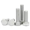 Tornillo Hexagonal Externo de Rosca Fina de Acero Inoxidable 304 M6M8M10M12M14M16M18M20*1/1.25/1.5