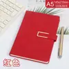 Cuadernos de Negocios en Stock al por Mayor, Cuadernos de Notas para Reuniones con Hebilla en Forma de U, Cuadernos Personalizados para Oficina de Negocios, Cuadernos Personalizados