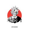 Impresión por transferencia térmica de tinta blanca de Dragon Ball Wukong, anime japonés, venta al por mayor, ropa DIY, camisetas, suéteres, abrigos, decoración
