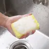 Esponja de algodón de pulpa de madera esponja redonda comprimida de pulpa de madera esponja absorbente para lavar platos estropajo de limpieza paño de cocina al por mayor