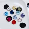 Dongzhou Cristal 16MM Ponto de Satélite Diamante Pontiagudo Acessórios para Joias DIY Pingente de Colar Redondo Garra Diamante Diamante de Vitral