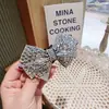 Corea del Sur mismo estilo clip para el pelo de lazo completo de diamantes clip para la parte trasera de la cabeza femenina accesorios para el cabello tocado clip de resorte accesorios para el cabello