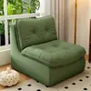 Sofá Caliente Perezoso Mismo Estilo que se Puede Recostar y Dormir en Tatami, Silla Sofá Pequeña Individual para el Hogar para Descanso en Balcón