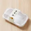 Caja de Empaque para Hojaldre Mochi Pastelería de Yema de Huevo Pastelería de Nieve Pastel de Hilo de Carne Postre Horneado Caja Desechable para Llevar