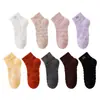 Calcetines Personalizados para Mujer, Calcetines Deportivos para Correr de Media Caña, Juventud Otoño e Invierno, Bádminton, Espesos de Felpa, Anti-Olor, Sin Costuras