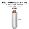 Frasco de armazenamento esférico de cortiça, frasco transparente para armazenamento de frutas secas e nozes, frasco de vidro para armazenamento, frasco de vidro à prova de umidade, armazenamento de chá