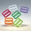 Hebilla de Anilla D de Plástico Colorida, Hebilla Engrosada para Mochila, Clip Ajustable, Hebilla de Plástico para Equipaje, Hebilla de Tres Posiciones Accesorios al por Mayor