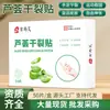 Adesivo de Aloe Vera para Pele Rachada, um Essencial para o Inverno, Portátil e Eficaz na Prevenção de Mãos e Pés Secos, Rachados e Ásperos no Inverno, Respirável e Eficaz para Pele Rachada