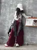 Conjunto de Primavera y Otoño para Niñas 2025 Nuevo Estilo para Niños Mayores, Estudiantes de Secundaria, Sudadera Infantil de Moda y Pantalones Cargo Conjunto de Otoño