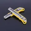 Cuchilla de arte extra grande de 25 mm engrosada de 0.7 cuchillo para papel tapiz hoja para papel tapiz afilada duradera hoja grande de 25 mm