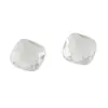Rhinestones Acrílicos Planos con Base Plana y Biselado Cuadrado de 19.2*18.2mm, Accesorios para Aretes DIY, Soporte para Pedidos de Muestra