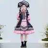 Nuevo Traje Minoritario 3 de Marzo Niños Yao Miao Niña de Danza vestido Traje Zhuang de Guangxi