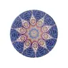 Posavasos Absorbente de Cerámica Mandala Juego de Cuatro Piezas Redondo Amazon Explosiones Regalo de Boda Almohadilla Aislante del Calor Regalo de Acompañamiento