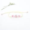Suministro de fábrica pulsera de flor seca Jingdezhen flor de encaje gypsophila narcisos flor de cerezo flor de durazno pulsera para amigas estudiantes