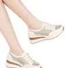 Zapatos Deportivos Planos Transpirables de Malla Fina para Mujer, Estilo Nuevo Primavera/Verano 2026, para Comercio Exterior