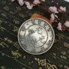 Fornecer 8,8 cm Dólar de Prata grande dólar de prata Dragão Duplo cabeça grande Guangxu Tongbao antigo fazer velho cobre branco dólar de prata atacado