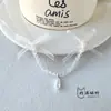 Laço de Tule Estilo Fada com Contas de Cristal Penduradas Acessórios de Tecido DIY Bolsa Sapato Flor Chapéu Acessórios Acessórios de Roupa