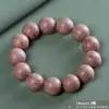 Pulsera de Madera de Ciprés Rojo Transfronteriza Multi-Círculo Cuentas de Oración Rosario Hecho a Mano DIY Joyería Versátil Portátil para Hombres y Mujeres