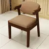 Silla de Comedor de Madera Maciza para Uso en Casa, Silla de Oficina Simple, Silla Cómoda para Estudiantes, Silla de Escritorio, Taburete de Dormitorio, Silla con Respaldo