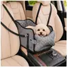 Cama de Coche para Perro Control Central Cama de Coche para Mascota Asiento de Coche para Perro Pequeño Caja del Reposabrazos Jaula para Gato Mascota de Coche
