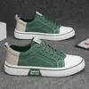 [Venta Caliente de 30 Días 1852 Piezas] Zapatos para Hombre Verano Nuevos Transpirables Versátiles Zapatos de Lona Suela Suave Casual Versión Coreana