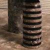 Nueva Lámpara de Mesa de Gravedad de Mármol Danés Lámpara de Diseñador con Rayas Blancas y Negras Lámpara de Mesa Decorativa Simple