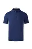 Camiseta polo de cor sólida com logotipo estampado roupas esportivas para trabalho roupas de trabalho personalizadas publicidade respirável roupas de trabalho camisa cultural YSK960#