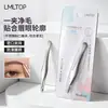 Pinzas para Cejas de Acero Inoxidable LMLTOP Pinzas Multifuncionales para Aplicación de Pestañas Postizas Pinzas Depiladoras de Cejas A0172
