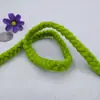 Corda Trançada de Lã com 1,2 cm de Largura Feita à Mão com 18 Fios Pequenos de Corda Acessórios de Decoração para Roupas DIY 1m Frete Grátis