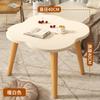 Mesa Pequeña Dormitorio Sala Mesa de Café Nuevo Estilo 2024 Apartamento Pequeño Mesa Creativa para Ventana Bahía Mesa Redonda Pequeña de Lujo Ligero Mesa de Té para Balcón