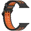 La Nueva Correa de Silicona Bicolor del Fabricante con Hebilla de Doble Fila para Apple Watch Ultra S10/9/8/7