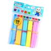 Palitos de Contagem Game Stick Auxílios de Ensino Plástico Colorido Espesso 3mm Saco Série Educação Infantil Crianças Material de Matemática para Alunos do Ensino Fundamental