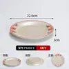 Tigela retrô de melamina dupla felicidade, louça antiga de restaurante de hot pot, tigela tradicional de hot pot estilo urbano vintage dos anos 90 Zhuguangyu