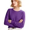Nuevo Suéter de Punto de Cuello Redondo Otoño e Invierno para Mujer, Suéter Versátil y de Moda para Usar como Capa Base, Suéter Transfronterizo, Venta al por Mayor de una Pieza