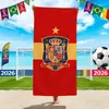 Toalha de Praia Copa do Mundo 2026 Seleção Argentina de Futebol Microfibra Secagem Rápida Absorvente de Água Toalha de Praia Toalha de Banho para Piscina