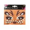 Carnaval de Año Nuevo y Navidad de Ciervo Sika Ciervo Nuevo Transfronterizo Fiesta Festiva Escenario Maquillaje Facial Pegatinas