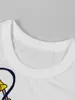 Suministro transfronterizo camiseta de manga corta para niños primavera-verano 2026 con estampado de animales de dibujos animados y coches, top de cuello redondo para bebés y niños pequeños