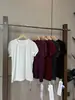 Dy4060 - Blusa Feminina Gola Redonda Lisa de Manga Curta, Macia e Justa, Versátil e Simples, para Primavera