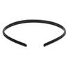 Diadema de pintura unisex negra simple 0.6cm cm diadema negra redonda salida de fábrica