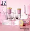 Servicio de Pedidos Jinze: Tapas en Forma de Flor, Botellas Trapezoidales, Tubos para Brillo de Labios, Materiales de Empaque de Tubo Vacío de Plástico