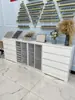 Salón de Uñas Salón de Pestañas Gabinete para Uñas Vitrina Gabinete de Almacenamiento para Esmaltes de Uñas Gabinete de Almacenamiento para Esmaltes en Gel Gabinete de Piso para Salón de Uñas