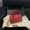2026 Nova Bolsa Estilo Coreano Pequena Tote para Mulheres, Bolsa Almofada de Bolinhas de Alto Valor de Nicho, Bolsa de Ombro Único Transversal para Mulheres