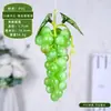 Modelo de racimo de uvas de simulación pegamento suave pasas falsas frutas y verduras juguete de comida adornos accesorios gabinete decoración pastoral