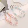 Nueva Cadena de Teléfono Móvil Nepalí de Cristal DIY Hecha a Mano con Cuentas Moda Cadena Colgante Popular para Bolsos de Teléfono Móvil para Mujeres