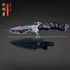 Delta Game Merchandise Faca do Carrasco Arma de Metal Modelo 28cm Ornamento Colecionável Adereço Não Afiado